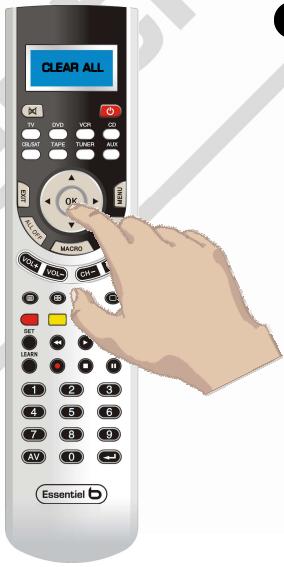 ESSENTIELB QUATUOR - RETABLISSEMENT DES REGLAGES D'USINE - 2