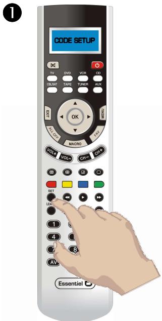 ESSENTIELB QUATUOR - Remarques au sujet du remplacement des piles : - 1