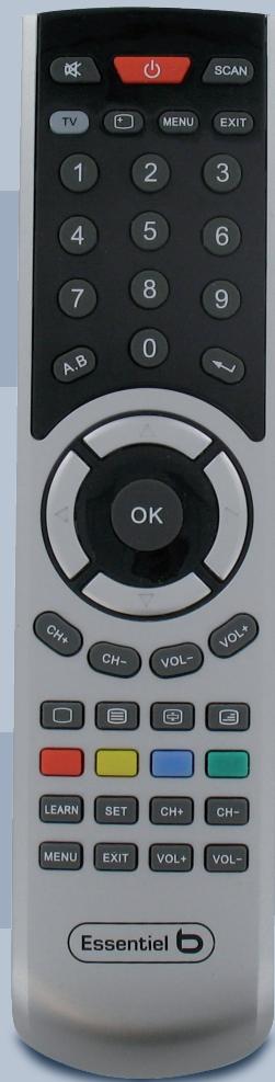 ESSENTIELB SOLO - Télécommende universelle - 2