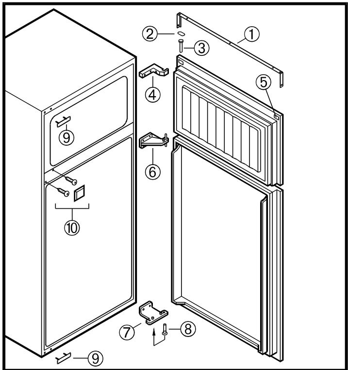LIEBHERR KIDV 3242 - Deur ombouwen - 1