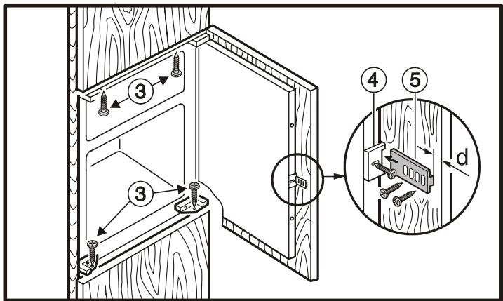 LIEBHERR KIDV 3242 - Vastzetten in de ombouwkast - 1