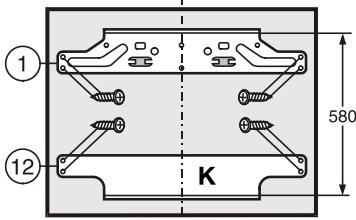 LIEBHERR KIV 3244 - Fitting recessed doors - 4