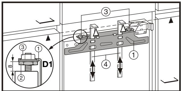 LIEBHERR KIV 3244 - Fitting a unit door - 1