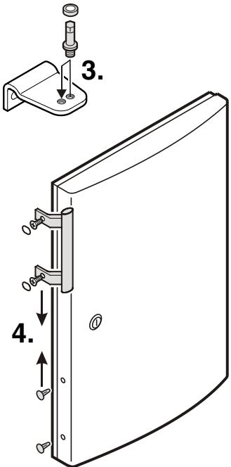 LIEBHERR WK 1806 - Inversion du sens d'ouverture de la porte sur les appareils avec une porte vitrée - 2