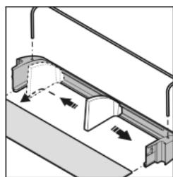 LIEBHERR CBPESF 4043 COMFORT BIOFRESH - Démonter les balconnets de contre-porte - 1