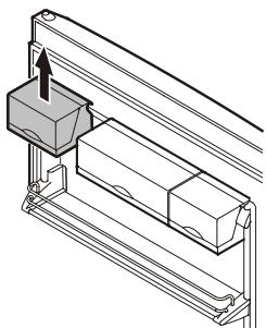 LIEBHERR CTNES 4753 PREMIUM NOFROST - Pour changer de place les balconnets de porte - 2