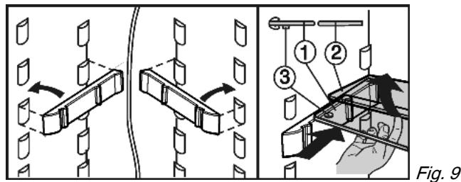 LIEBHERR KB 3610 COMFORT BIOFRESH - Utiliser la tablette de rangement composée de deux parties - 1