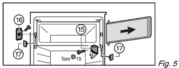 LIEBHERR KBPES 3864 PREMIUM BIOFRESH - Inversion de la porte du compartiment de réfrigération - 1