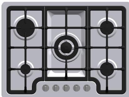 SCHOLTES PP 73 G AT - Adaptation aux différents types de gaz (pour la France et la Belgique) - 4