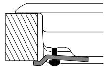 SCHOLTES TF 753 S (IX) - Scheme de fixation des crochets - 2