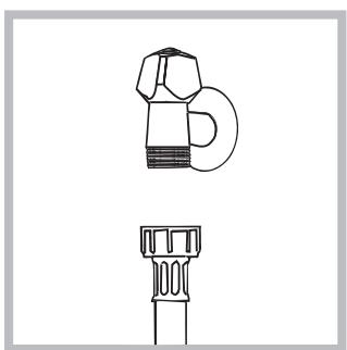 SCHOLTES MAXI SMLE 129 - Raccordement du tuyau d'arrivée de l'eau - 1