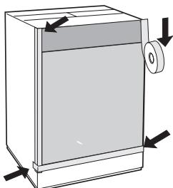 SCHOLTES MAXI SMLE 129 - Aplicación del panel de madera en la puerta e introducción de laquina en los muebles: - 5