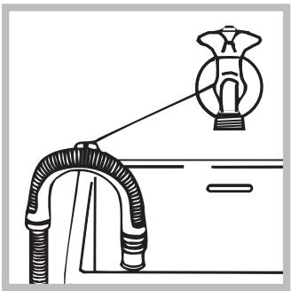 SCHOLTES MAXI SMLE 129 - Connecting the drain hose - 2