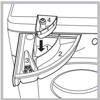 SCHOLTES MAXI SMLE 129 - Detergent dispenser drawer - 1
