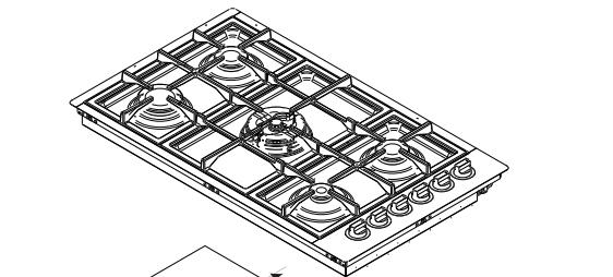 SCHOLTES PPF Q40 DCDR - Het bevestigen aan het meubel - 7