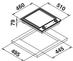 SCHOLTES TEPPAN YAKI F - Empotramiento - 1