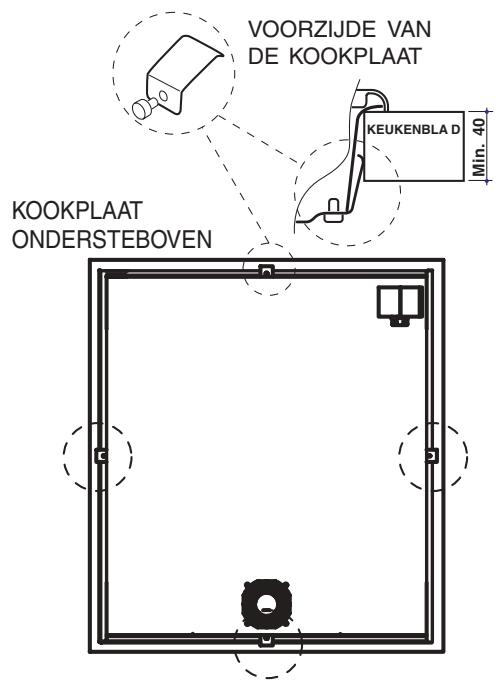 SCHOLTES TEPPAN YAKI F - Het bevestigen aan het meubel - 2