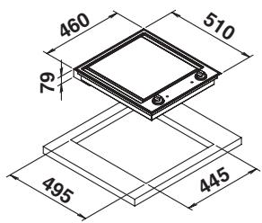 SCHOLTES TEPPAN YAKI F - Einbau - 1