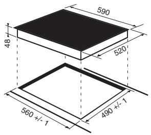 SCHOLTES TRC 630 C - Empotramiento - 1