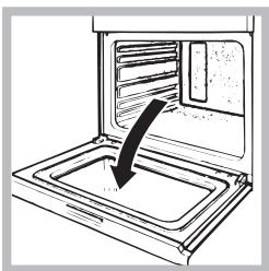 SCHOLTES FNG 66 S - Cleaning the oven door - 1