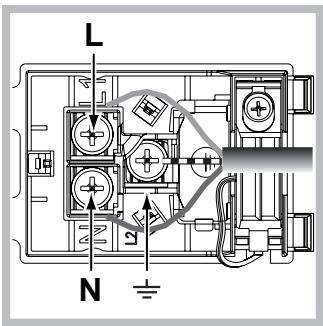 SCHOLTES FP T5.1 N S - Montaggio del cavo di alimentazione - 2