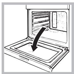 SCHOLTES FP T5.1 N S - Cleaning the oven door - 1