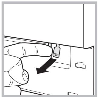 SCHOLTES SMLE 129 - Ouverture manuelle de la porte hublot - 1