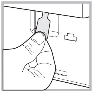 SCHOLTES SMLE 129 - Ouverture manuelle de la porte hublot - 2