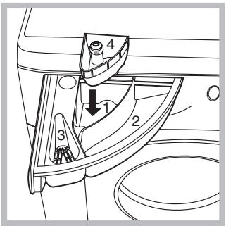 SCHOLTES SMLE 129 - Contenor de detergentes - 1