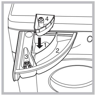 SCHOLTES SMLE 129 - Detergent dispenser drawer - 1