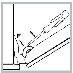 SCHOLTES DFS 1032ELS P - Pulire la porta - 2