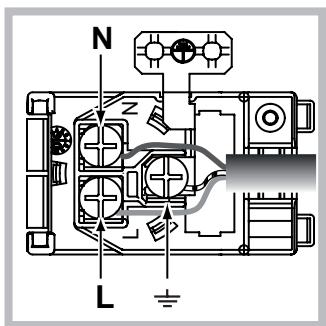 SCHOLTES DFS 1032ELS P - Montaggio del cavo di alimentazione - 2