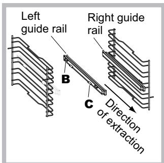 SCHOLTES DFS 1032ELS P - Sliding rack kit assembly - 2