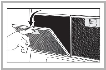 SCHOLTES HP 150 I - Sostituzione del filtro al carbone (HPI 95) - 1