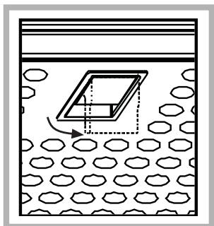 SCHOLTES HP 150 I - Cleaning the grease filter - 1