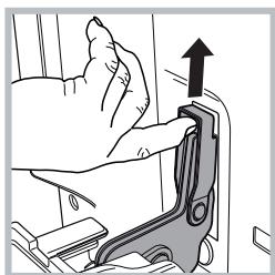 SCHOLTES SCHO 89E P - To remove oven door with soft closing hinges*: - 2