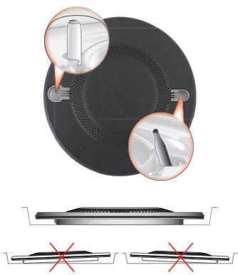 SCHOLTES TG755PGH G31 - Posicionamento correto do queimador FTGH - 1