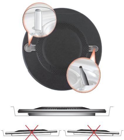 SCHOLTES TG755PGH G31 - Le positionnement correct de la FTGH brûleur - 1