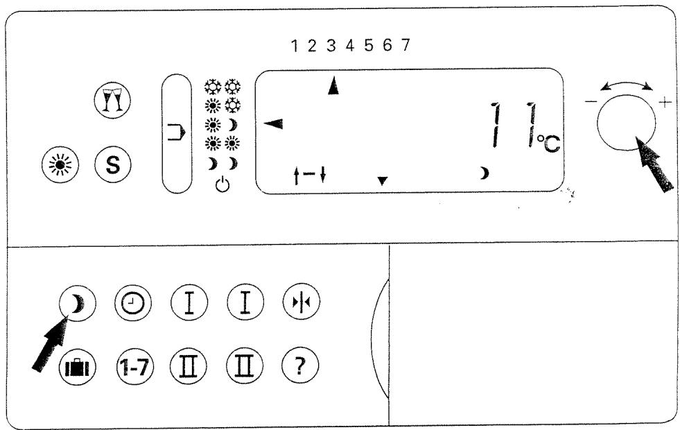 VIESSMANN THERMOSTAT-F - Régler la température de marche réduite - 2
