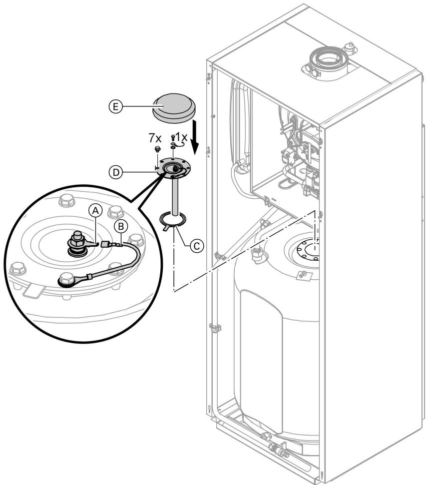 VIESSMANN VITODENS 333 - Remettre en service le préparateur d'eau chaude sanitaire - 1