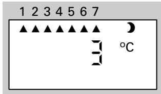 VIESSMANN CALOTRONIC 150 - Modifier la "températureambiante réduite" (température de nuit) - 1