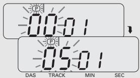 GRUNDIG CDP 440 - Vastleggen van een programme - 2