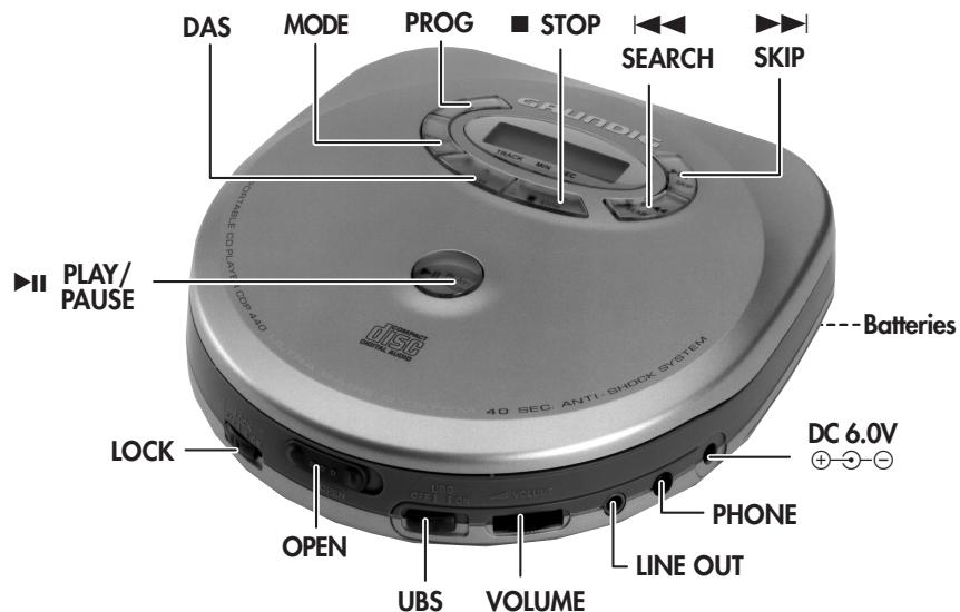 GRUNDIG CDP 440 - BEDIENING - 1