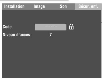 GRUNDIG GDP 1400 - Autorisation du contenu du DVD - 1