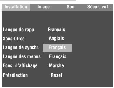 GRUNDIG GDP 1400 - Fin des réglages - 1