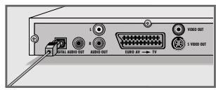 GRUNDIG GDP 2550 - Raccordement à un amplificateur numérique multicanal ou à un amplificateur stéréo - 3