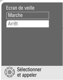 GRUNDIG GDP 3300 /1 - Activation de l'économisateur d'écran - 1