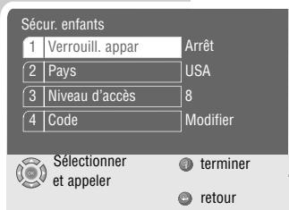 GRUNDIG GDP 3300 /1 - Verrouillage/déverrouillage du tiroir du lecteur de DVD - 1