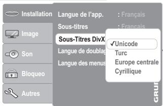 GRUNDIG GDP 3760 - Sélection de la langue des sous-titres - 2
