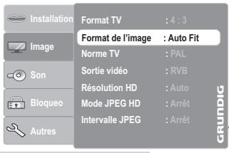 GRUNDIG GDP 3760 - Le DVD offre le 4:3, le format TV est 16:9 - 1